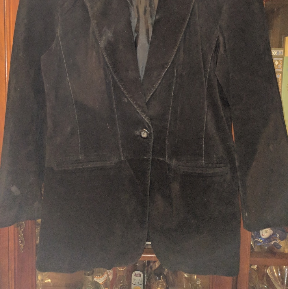 Vintage Suede Blazer - Picture 2 of 6